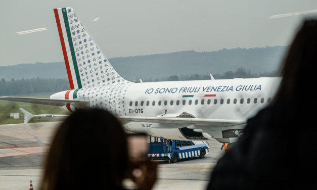 Accordo Regione Fvg-ITA per la promozione turistica<h2 class='anw-subtitle'>Presentato un Airbus A320 Airways con una livrea speciale dedicata al territorio</h2>