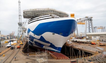 Fincantieri, varata “Star Princess”, nave da crociera a LNG (gas naturale liquefatto)