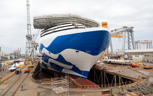 Fincantieri, varata “Star Princess”, nave da crociera a LNG (gas naturale liquefatto)